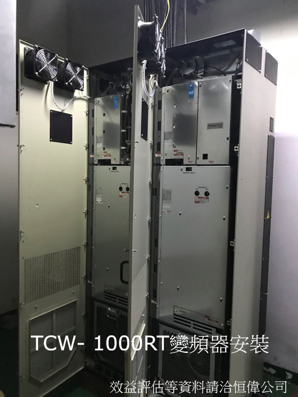 TCW 1000RT定頻變頻更改案例